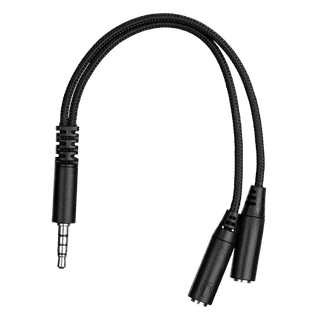 2E GAMING Headset HG340, mini-jack/dual 3.5mm, RGB, 2m, black