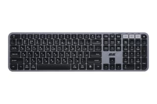 2E Keyboard membrane KS240 110key, WL/BT, EN/UK, grey-black