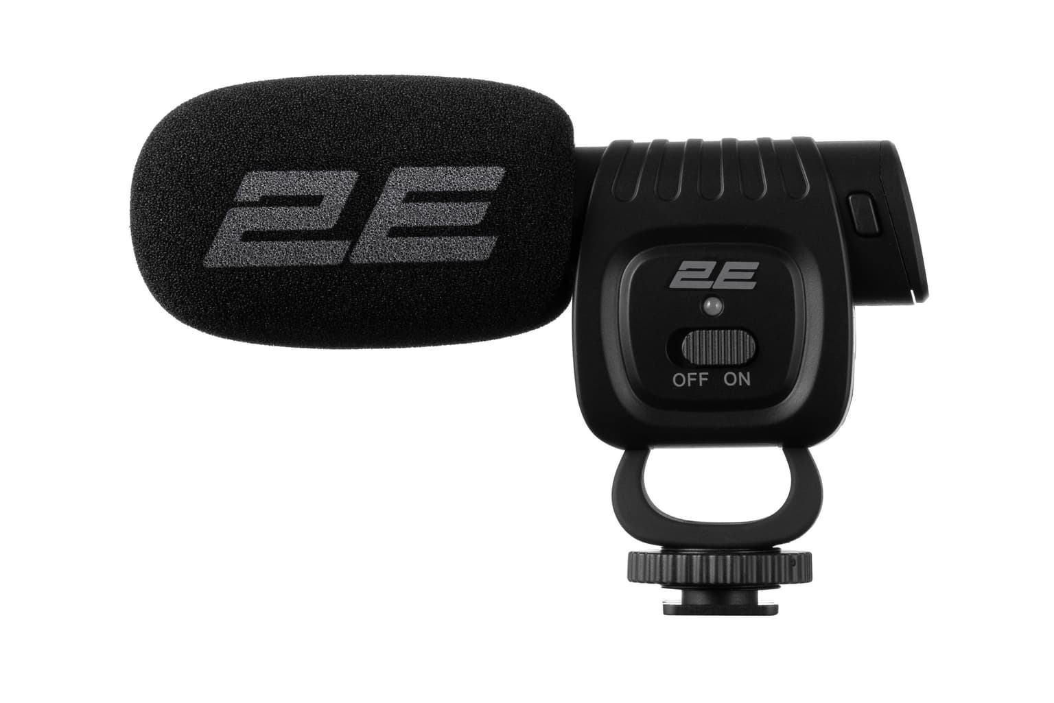 2E MG020 Shotgun Mic Pro, on/of, 3.5mm