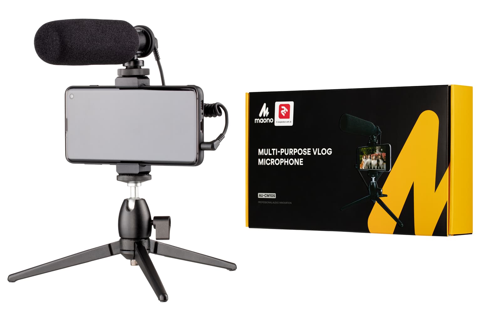 2E Microphone AU-CM10S Vlog KIT, 3.5mm - 3