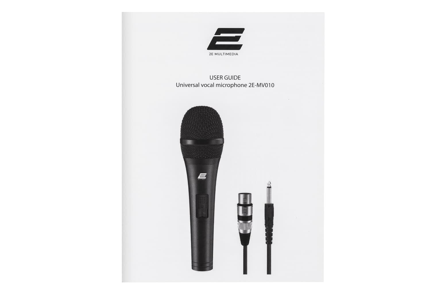 2E Vocal Microphone MV010 6.35mm - 6