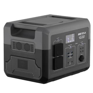 2E Portable Power Station Syla, 1500 W, 1280 Wh, WiFi/BT, Parallel System, Fast Charging