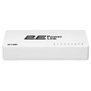 2E PowerLink Switch SF108C 8xFE, Unmanaged