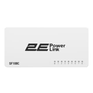 2E PowerLink Switch SF108C 8xFE, Unmanaged