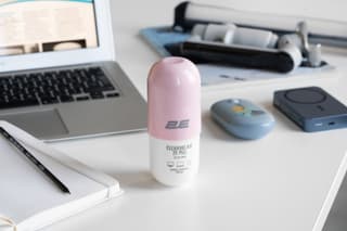 2E Cleaning kit PILL for office equipment (liquid 140ml, whipe 20cm), white-pink - 2