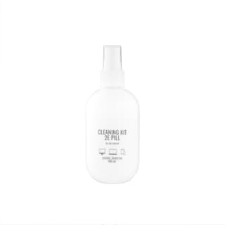 2E Cleaning kit PILL for office equipment (liquid 140ml, whipe 20cm), white-yellow - 6