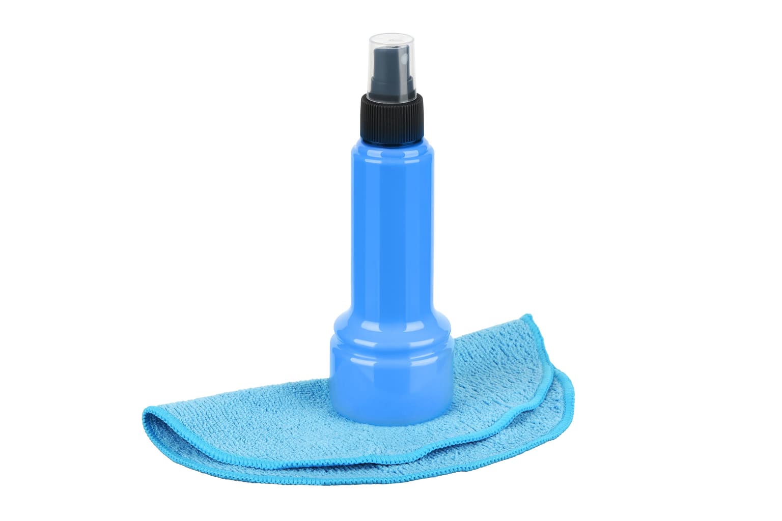 2E Cleaning kit for office equipment (liquid 150ml, whipe 20cm), blue - 2