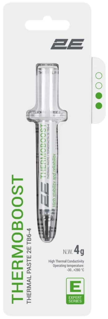 2E Thermal Paste Thermoboost Expert TB6-4, 5.6 W/mK, 4g