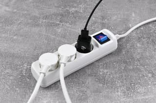 2E Power strip 1.5m, 3xTypeF, 16A, white - 3