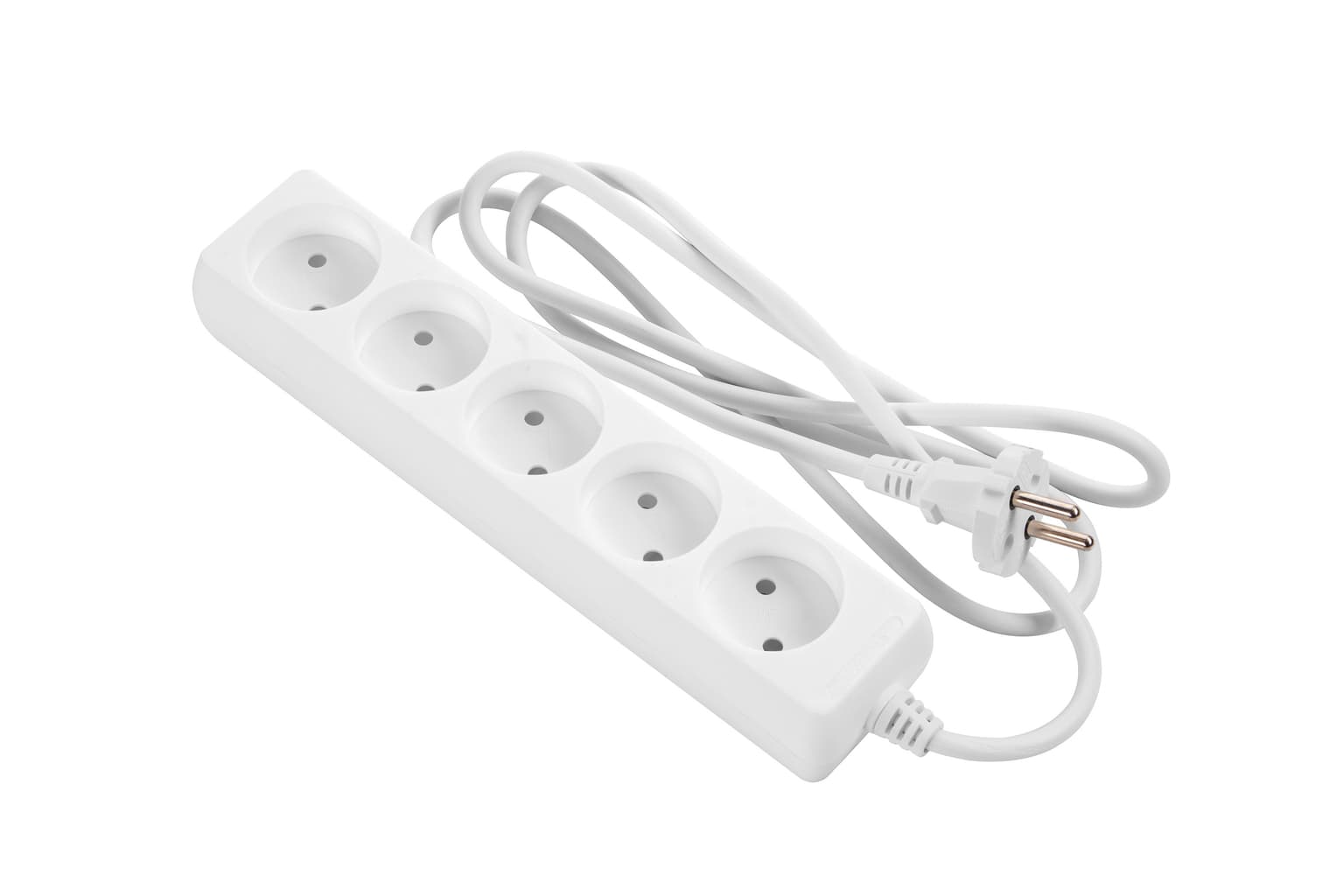 2E Power strip 1.5m, 5xTypeC, 10A, white