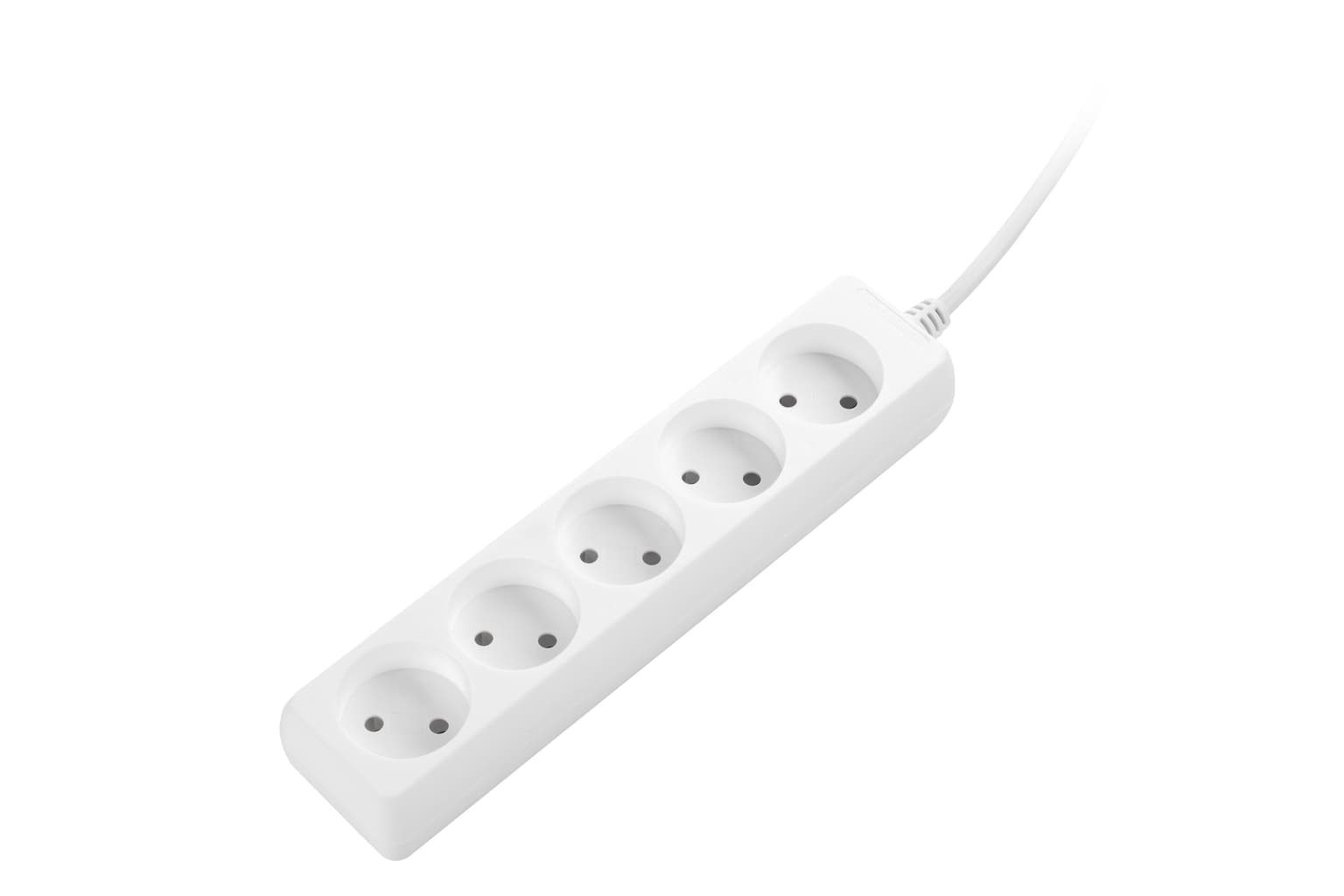 2E Power strip 1.5m, 5xTypeC, 10A, white - 4
