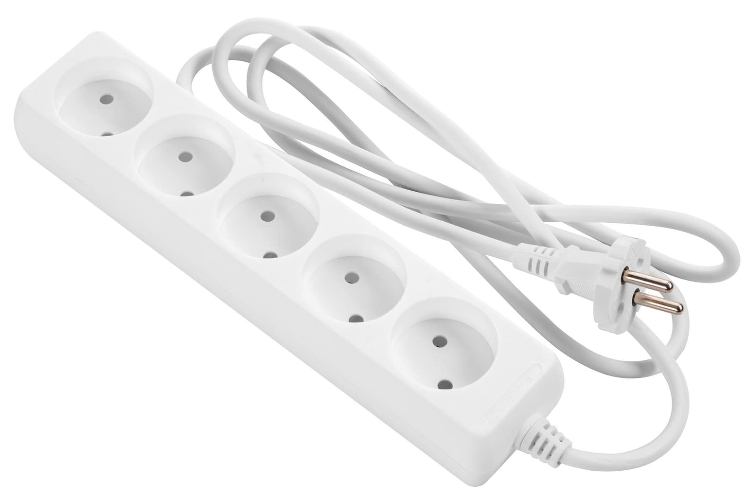 2E Power strip 1.5m, 5xTypeC, 10A, white - 6