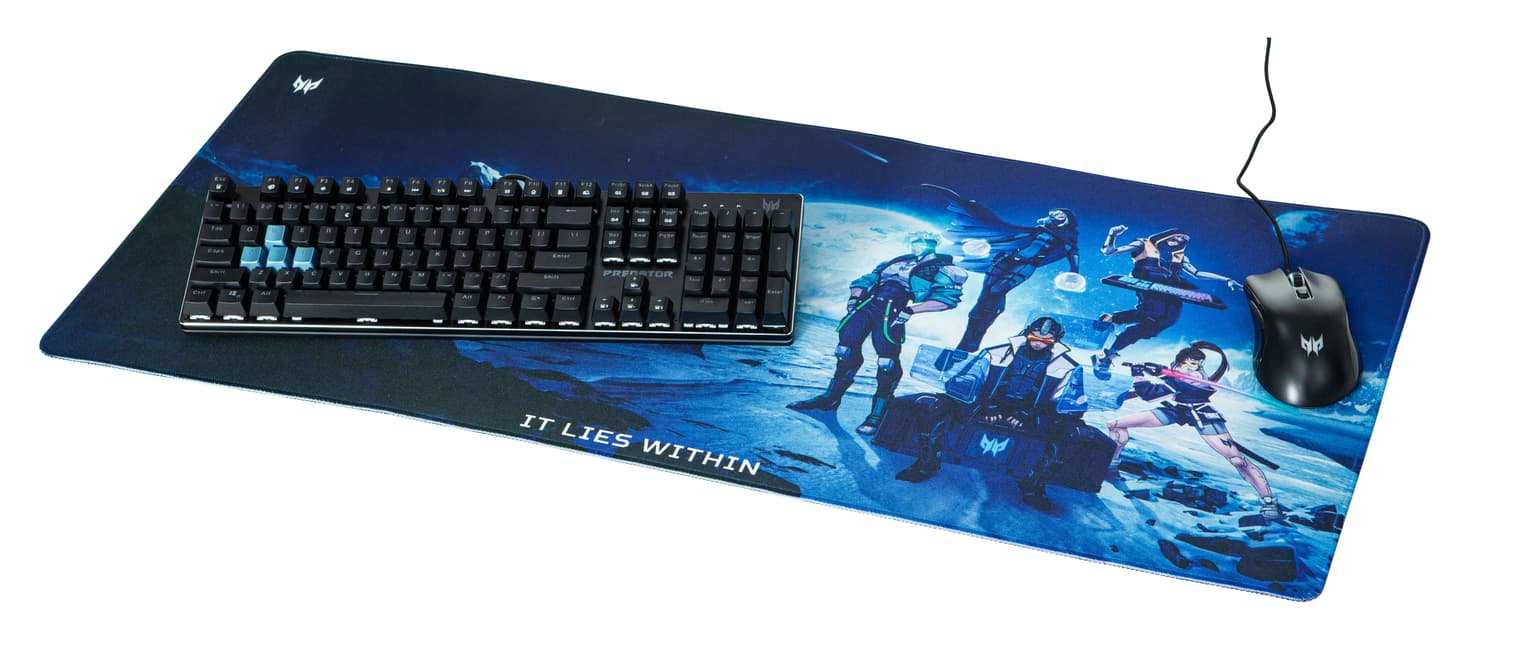 Acer Predator Mousepad, PMP470, XXL size, Retail Pack - 4