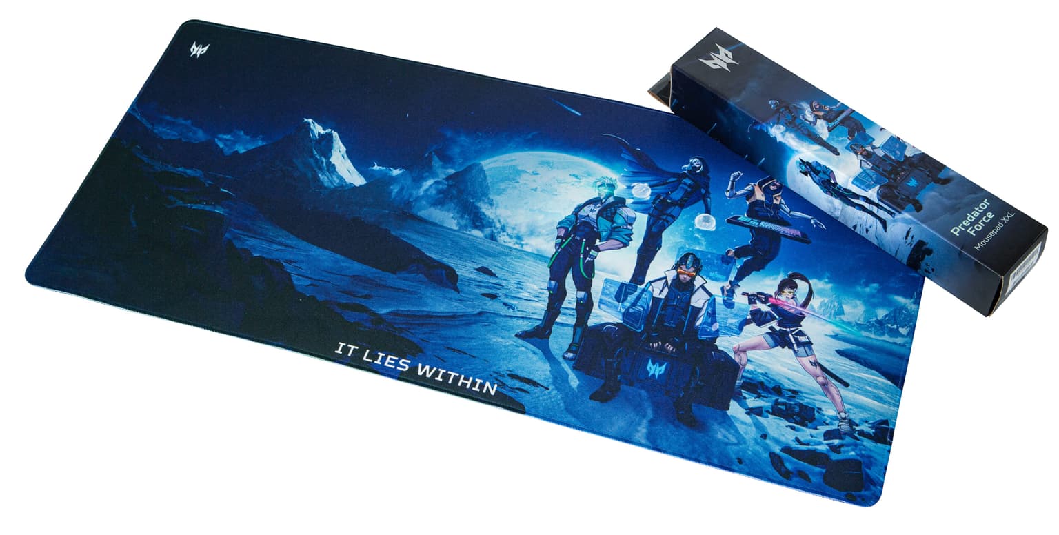 Acer Predator Mousepad, PMP470, XXL size, Retail Pack - 5