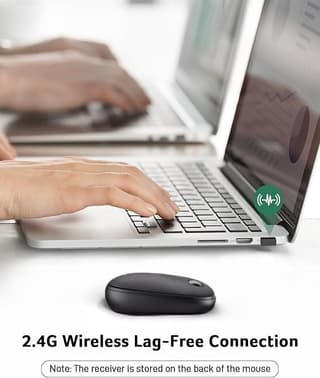 Acer Wireless Bubble Mouse, AMR100, Black, retail pack - 3