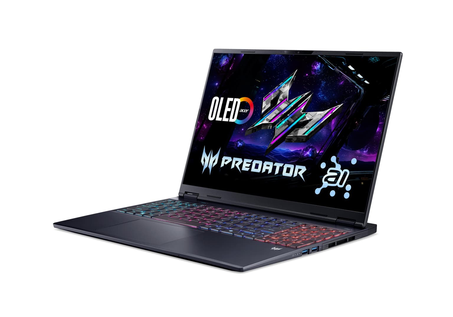 Acer Predator Helios Neo 16S PHN16S-71 16" OLED, Intel Core Ultra 9 275HX, 16GB, 1TB SSD, NVIDIA RTX 5070 Ti 12GB, Linux, black 6