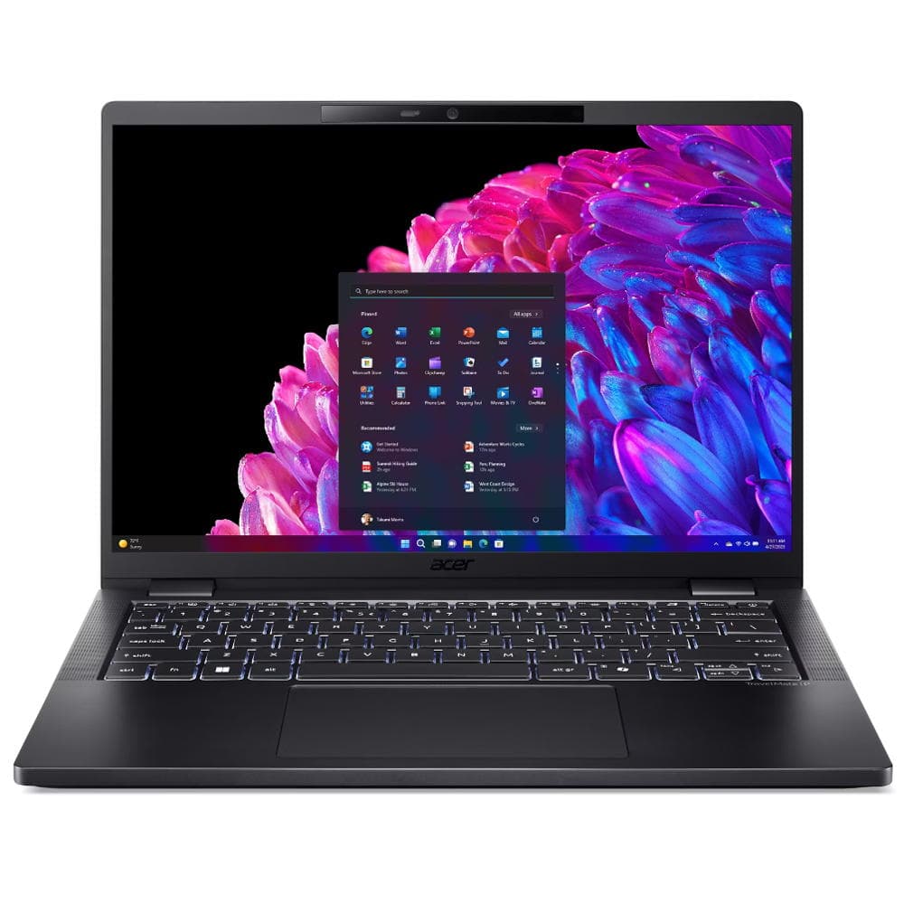 Acer TravelMate TMP614-73 14" 2.8K OLED, Intel Core Ultra 5 125H, 16GB, 512GB SSD, Integrated Graphics, Windows 11 Pro, black