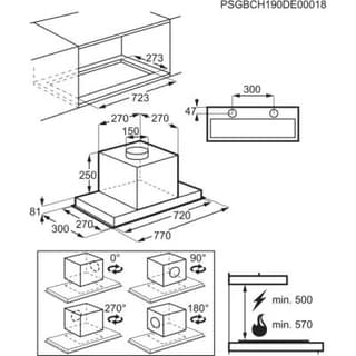 AEG Built-in Hood DGE5861HM Silver 7