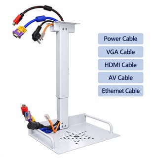 Allscreen AZ22, Ceiling Mount For Projector, White — 5