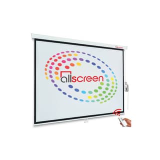 Allscreen ELECTRIC PROJECTION SCREEN 180X180CM HD FABRIC CMP-7272 WITH REMOTE CONTROL 100 inch