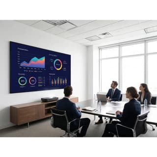 Allscreen CNF110HFS, ULTRA THIN BEZEL SCREEN, 243x137CM, 110", 16:9, ALR, High Brightness — 4