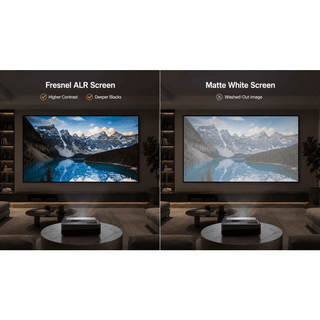 Allscreen CNF90HFS, ULTRA THIN BEZEL SCREEN, 203x114CM, 90", 16:9, ALR, High Brightness — 2
