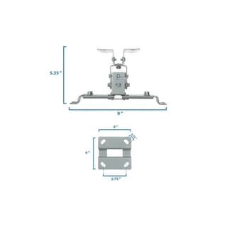 allscreen PROJECTOR CELLING MOUNT CPMSR-360 ROTATE 360° — 5