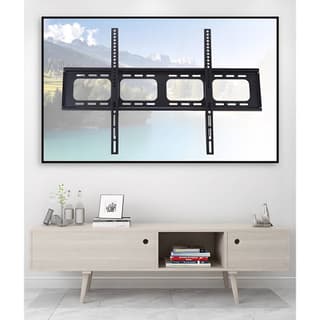 Allscreen CTMB125, 50"-120", TV Mount, Black — 3