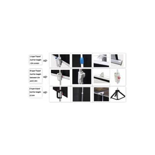 Allscreen CTP-6363 TRIPOD PROJECTION SCREEN 160X160CM HD FABRIC 89 inch — 4