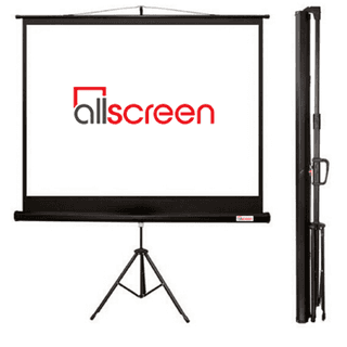 Allscreen CTP-8080B TRIPOD PROJECTION SCREEN 200X200CM HD FABRIC 110 inch — 2