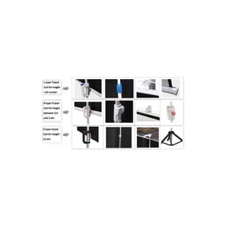 Allscreen CTP-9696 TRIPOD PROJECTION SCREEN 244X244CM HD FABRIC 135 inch / 342 SM — 4