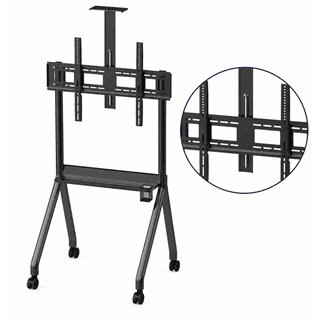 Allscreen TR42, 42"-86", TV Mount With Roller, Black — 4