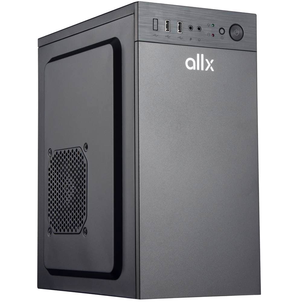 ALLX AX-B1734, Computer Case, Micro-ATX, ITX, USBx2, AUDIO, Black