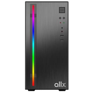 ALLX AX-B1735, Computer Case, Micro-ATX, ITX, USBx2, AUDIO, Black — 5