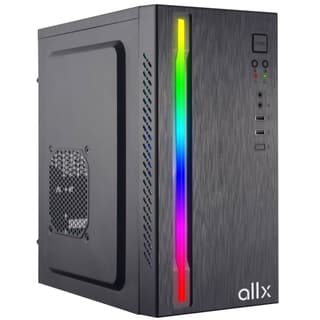 ALLX AX-B1735, Computer Case, Micro-ATX, ITX, USBx2, AUDIO, Black — 6