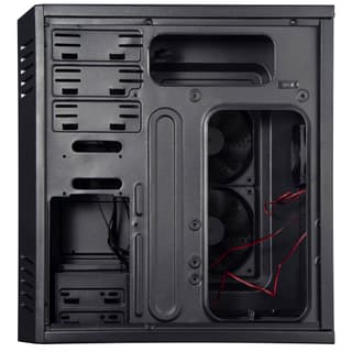 ALLX AX-B1740, Computer Case, Micro-ATX, ATX, USBx2, AUDIO, Black — 4