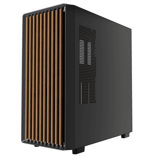 ALLX AX-G2147, Computer Case, EATX, ATX, MATX, ITX, USB 3.0, USB, HD Audio, Black/Brown — 2