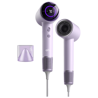 ALLX AXH-015P, 1600W, High Speed Hair Dryer, Negative Ionic, Turbo, Purple