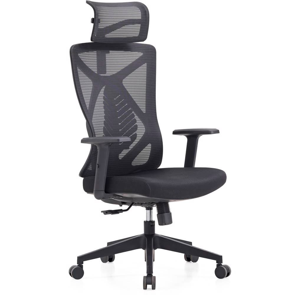 ALLX MS-1225, Office Chair, Black