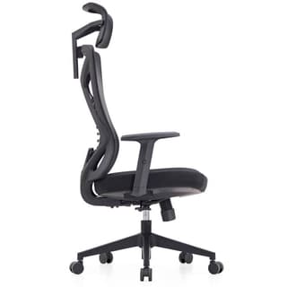 ALLX MS-1225, Office Chair, Black — 2