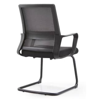 ALLX MS899C, Visitor Chair, Black — 2