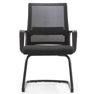 ALLX MS899C, Visitor Chair, Black — 3