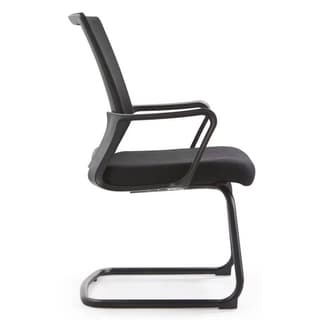 ALLX MS899C, Visitor Chair, Black — 5