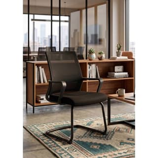 ALLX MS899C, Visitor Chair, Black — 6