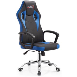 ALLX SK8815, Gaming Chair, Blue/Black — 3