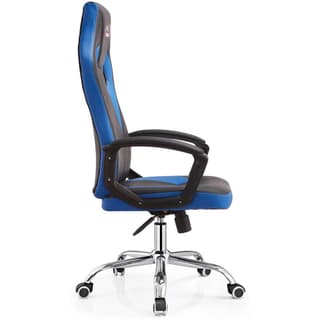 ALLX SK8815, Gaming Chair, Blue/Black — 4