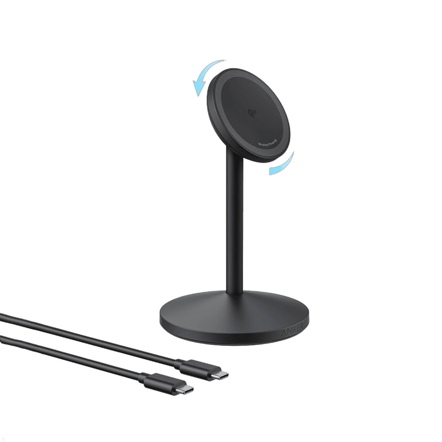 Anker MagGo Qi2 Wireless Charging Stand 15W Black A25X1H11