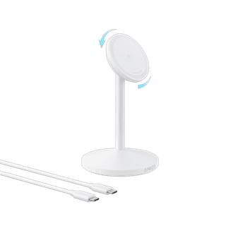 Anker MagGo Qi2 Wireless Charging Stand 15W White A25X1H21