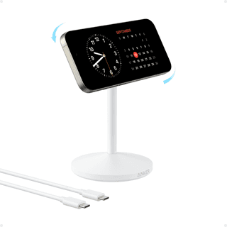 Anker MagGo Qi2 Wireless Charging Stand 15W White A25X1H21