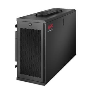 APC NetShelter WX 6U Low-Profile Wall Mount Enclosure 230V Fans with Caster Kit